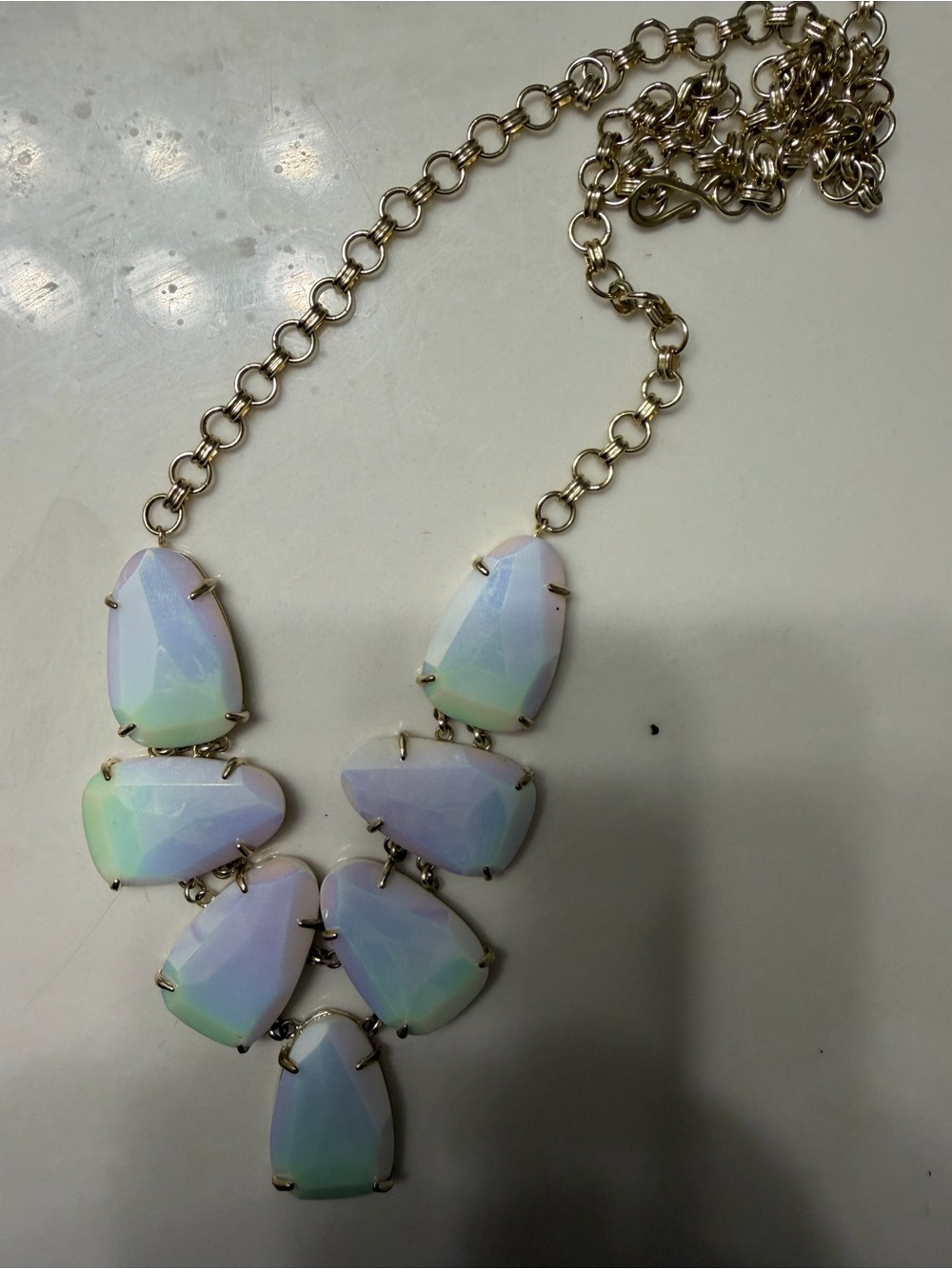 Kendra Scott Mini Harlow - Iridescent Opalite